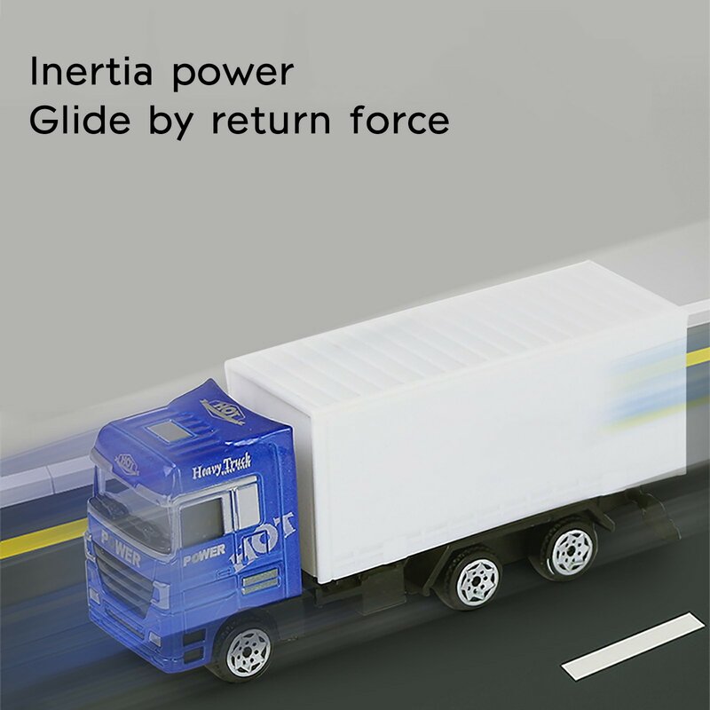 Três simulação inertia carros de brinquedo liga engenharia caminhões guindaste caminhão modelos crianças diecasts brinquedo presentes veículos brinquedo