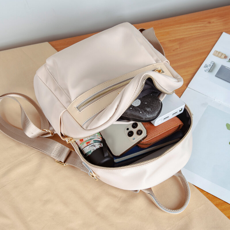 Mochila feminina designer 2021, bolsa de ombro tecido oxford casual mochila pequena bolsa para mulheres bolsas de viagem versáteis