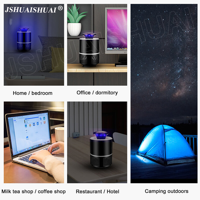 Новая электрическая ловушка для комаров, лампа Электроника USB анти-ловушка для комаров светодиодный Ночной светильник лампа ошибка насеком...