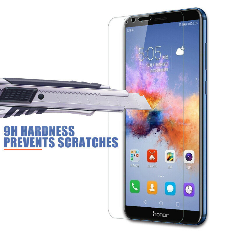 Protecteur d'écran 9H, Film en verre trempé pour Huawei Honor 7A 7X 7C 7S 9X 9A 9C 9S 8X 8A 8C 8S