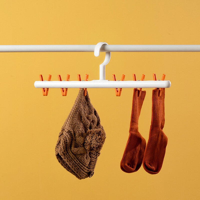 Lagerung hanger kunststoff clip, anti-wicklung strumpfhosen socken clip, 360 grad rotierenden winddicht wäscheklammer