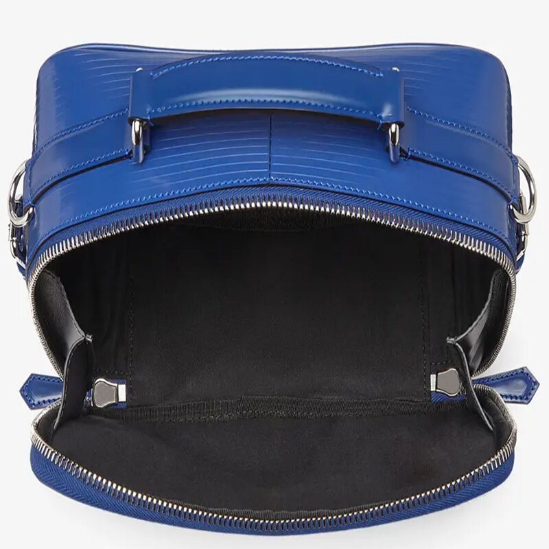 Новый модный нейтральный дорожный рюкзак на одно плечо, большая сумка-мессенджер для поездок и отдыха, синяя Яркая сумка
