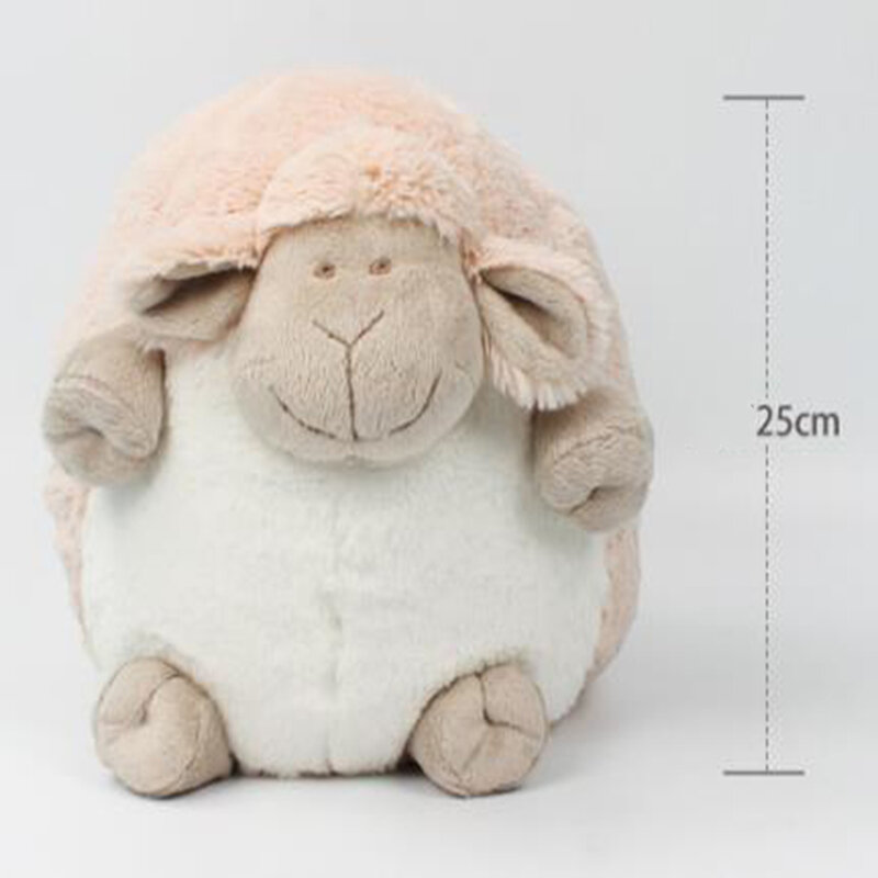 Мягкая Плюшевая овечка для новорожденных, для мальчиков и девочек