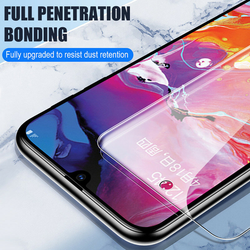 2Pcs 9H Telepon Tempered Glass untuk Samsung A41 Galaxy 41 41 6.1 "Safety Pelindung Layar kaca Pelindung Pada Samsung A41 Film
