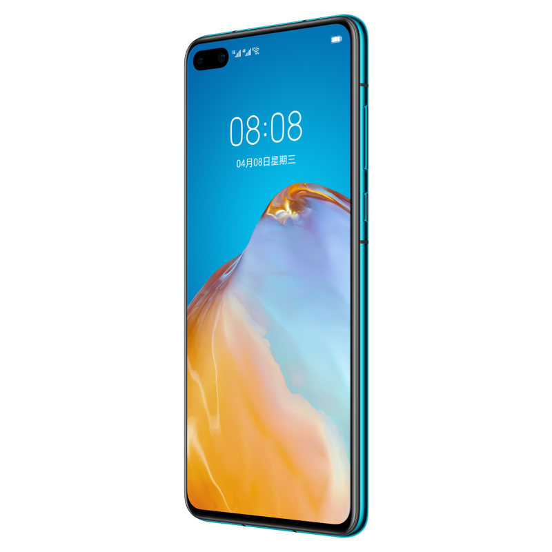 Оригинальный Huawei P40 5G мобильный телефон 6,1 дюйма OLED экран 422PPI 8 ГБ + 128 ГБ ROM, смартфон 50MP 3800 мА/ч, Kirin 990 Android 10