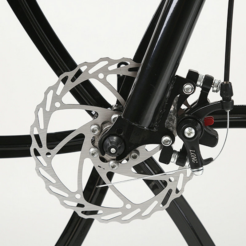 JOYL0VE-bicicleta de carretera plegable, bici de montaña de acero de 26/24 pulgadas, 21 velocidades, frenos de disco dobles