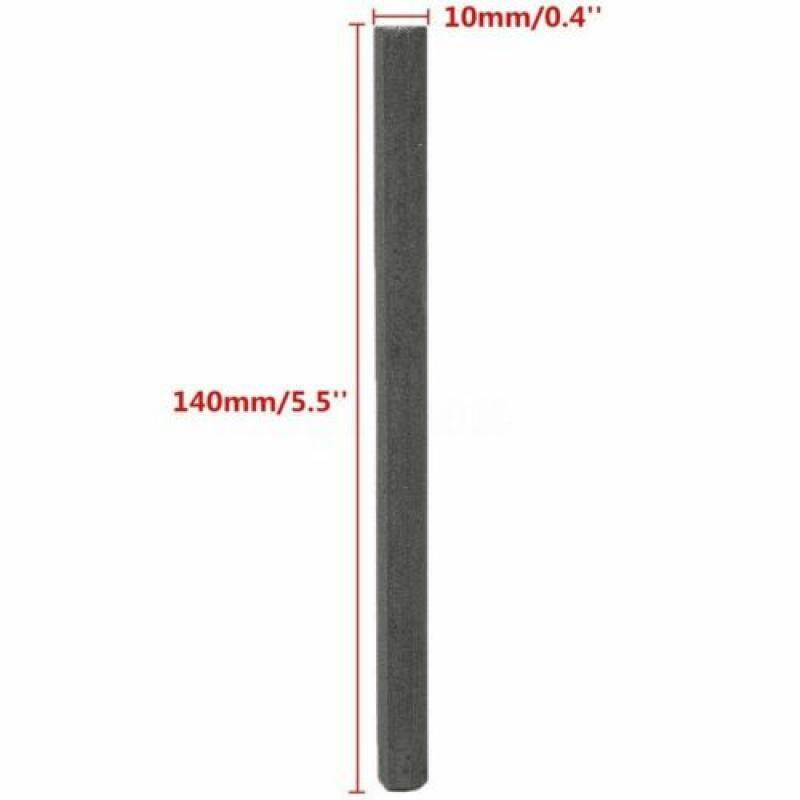 1PC Ferrite Core Core Rod Diameter 10mm Length 100/140/160/200mm Anti-interference Welding Ferrite Magnet Rod Bar