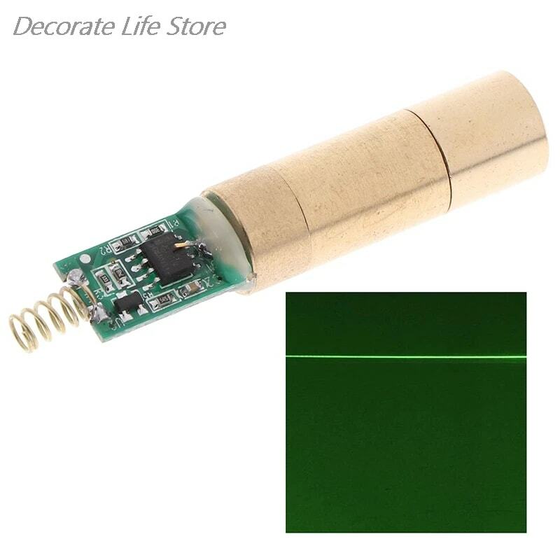 532nm Green Line Laser Module/ Dot Rays Laser Module / Laser Diode/light Free Driver/Lab/Steady Working 30~50mW