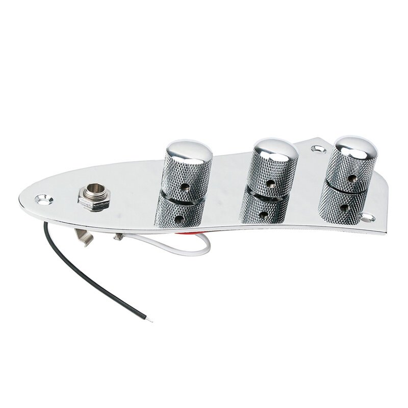 Prewired Loaded Control Plate Switch for Jazz Bass JB Style Replacement