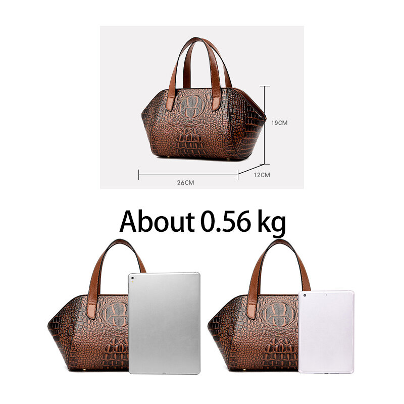 OLSITTI 패션 럭셔리 여성 핸드백 고품질 가죽 악어 무늬 숄더 가방 여성 2021 Crossbody Bag Sac A Main