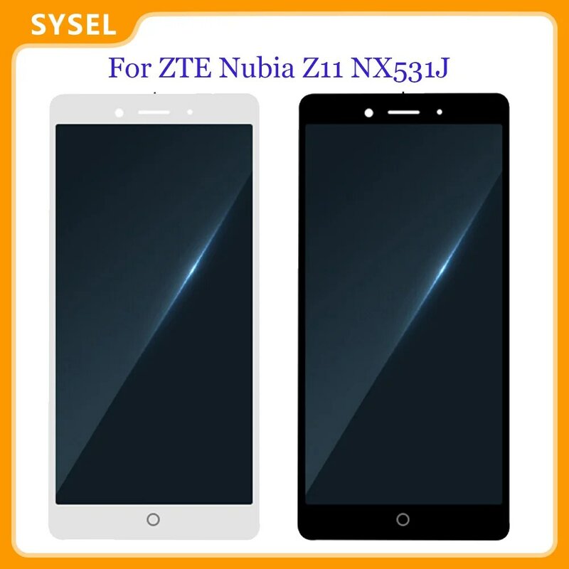 Dla ZTE Nubia Z11 NX531J wyświetlacz LCD Digitizer montaż panelu ekranu dotykowego + darmowe narzędzia