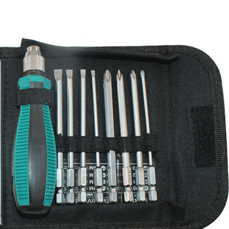 Head-changing Screwdriver Set Combination Phillips Screwdriver with Magnetic Multi-purpose Screwdriver Screw Tool Household