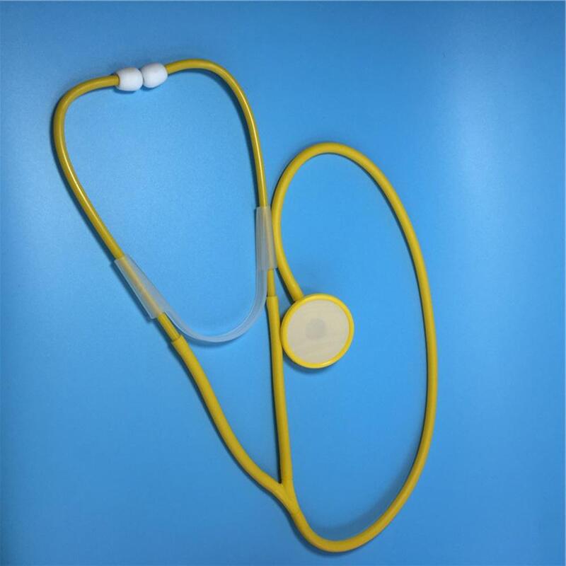 เด็กปริศนา DIY วิทยาศาสตร์หูฟัง Popularization ของเล่นเด็กจำลอง Stethoscopes Doctor พลาสติก ABS ประกอบของเล่นของขวัญ