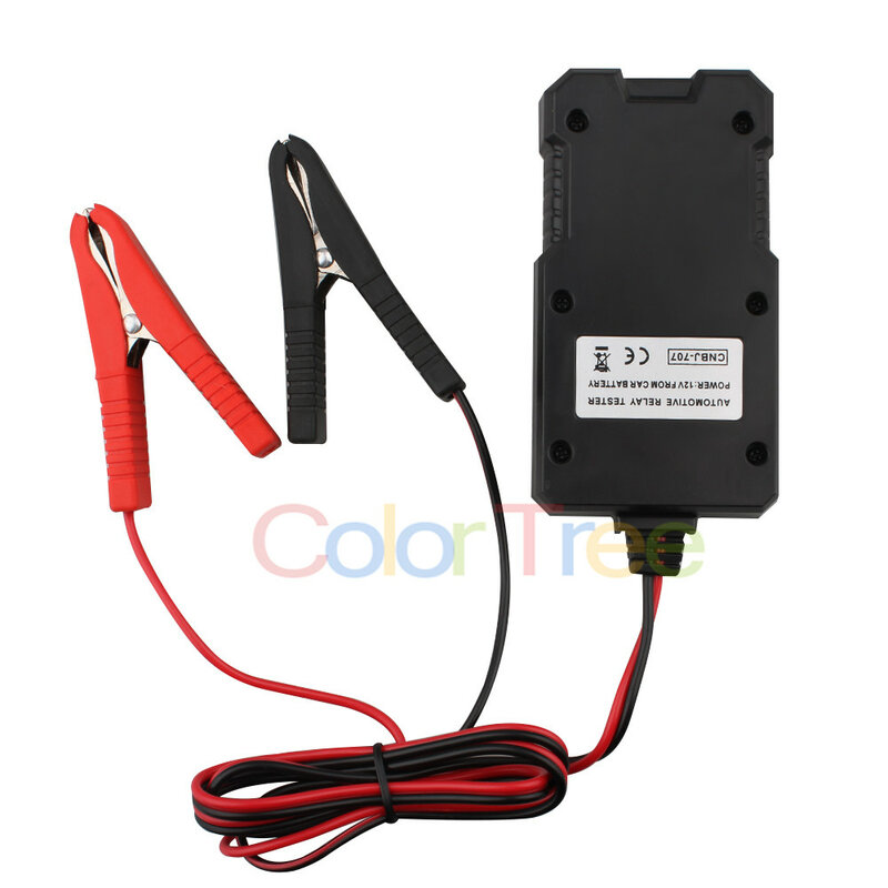 Tester relè auto 12V Tester relè elettronico automobilistico indicatore LED controllo batteria Tester Aoltage universale