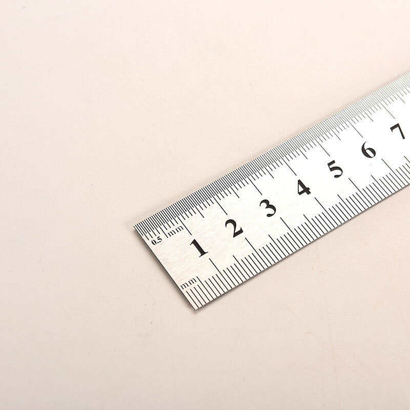 Règle métrique en acier inoxydable, outil de mesure de précision à Double face, 30cm vente en gros