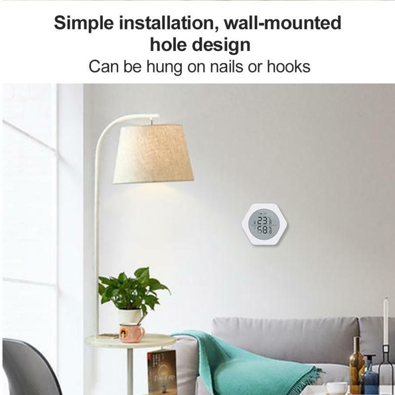 Smart Luchtdruk Temperatuur Vochtigheid Sensor Smart Home Control Via Smart Leven App Voor Zigbee Tuya Verbinding