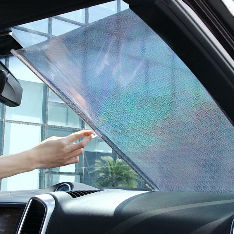Retráctil parasoles de ventana lateral de coche 40*60cm /40*125cm Auto sombra de sol visera de Ciego de protección película de la ventana trasera sombrilla