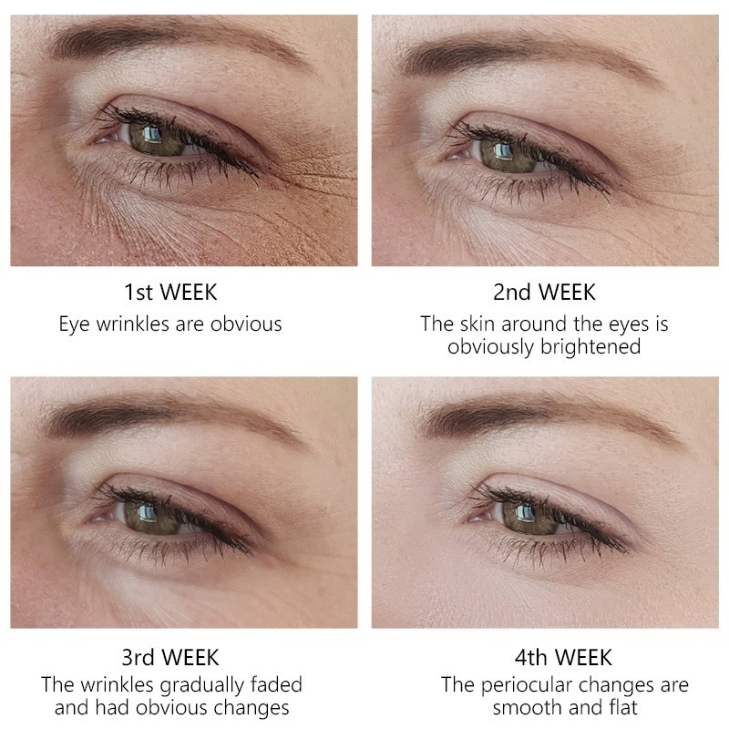 Crema de ojos VIBRANT GLAMOUR, loción de Retinol, reduce las líneas finas alrededor de los ojos e hidrata el cuidado de la piel de los ojos