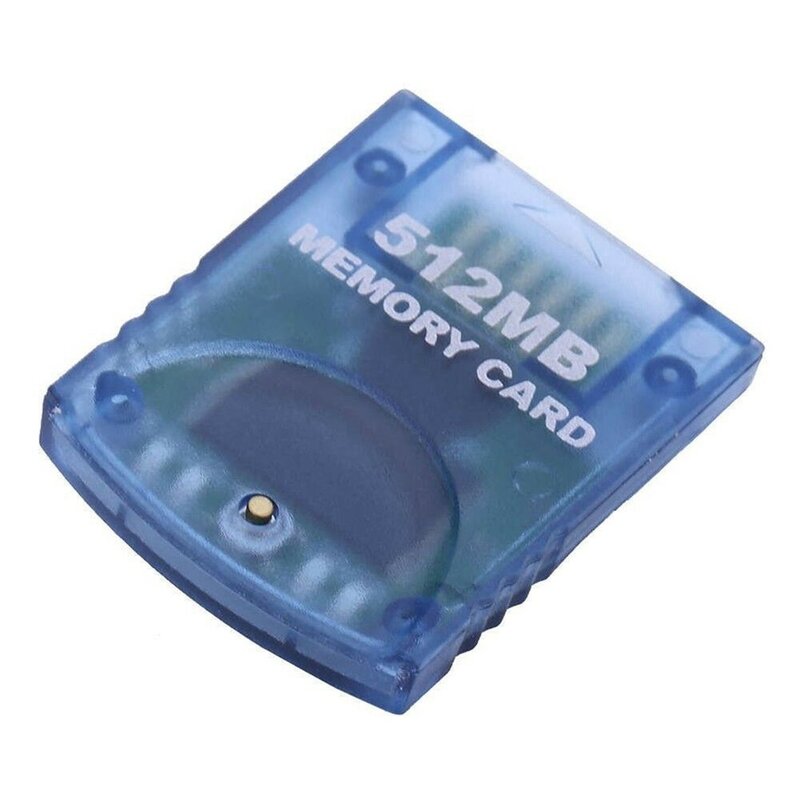 Cartão de memória para wii gamecube, prático, 4mb ~ 512mb, 8192 blocos, memória flash, jogos, versão wii