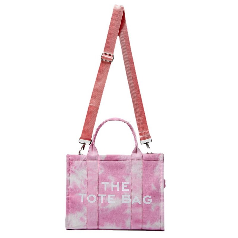 Borsa donna tintura acquerello borsa da donna borsa a tracolla in tela 2021 Shopping borsa a tracolla Trend Fashion Designer Tote Bag