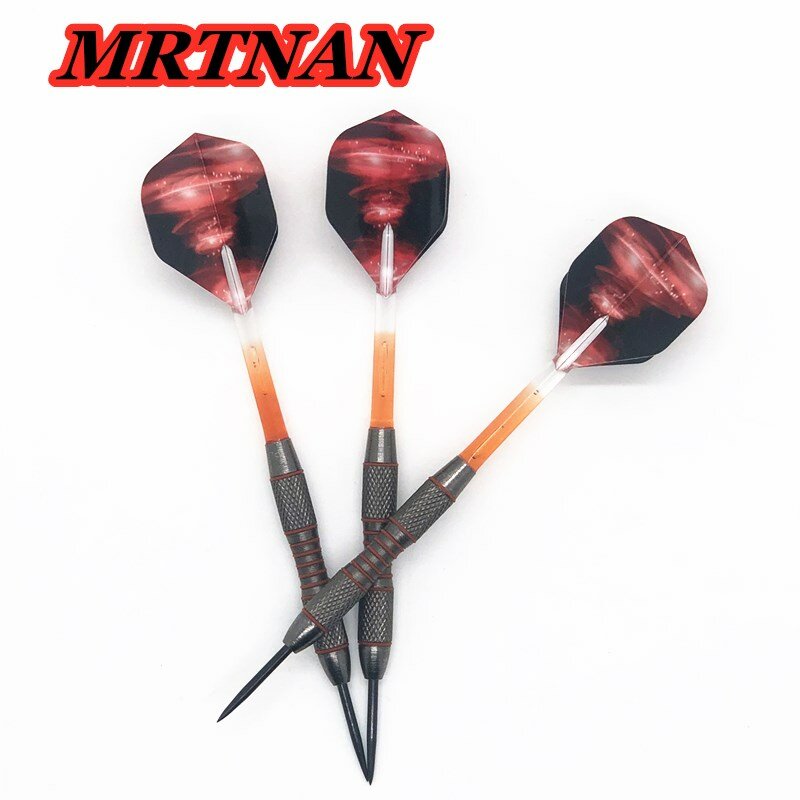 Hot sale 3 pieces/set of high quality 24g steel tip darts professional indoor entertainment dart set outdoor shooting game
