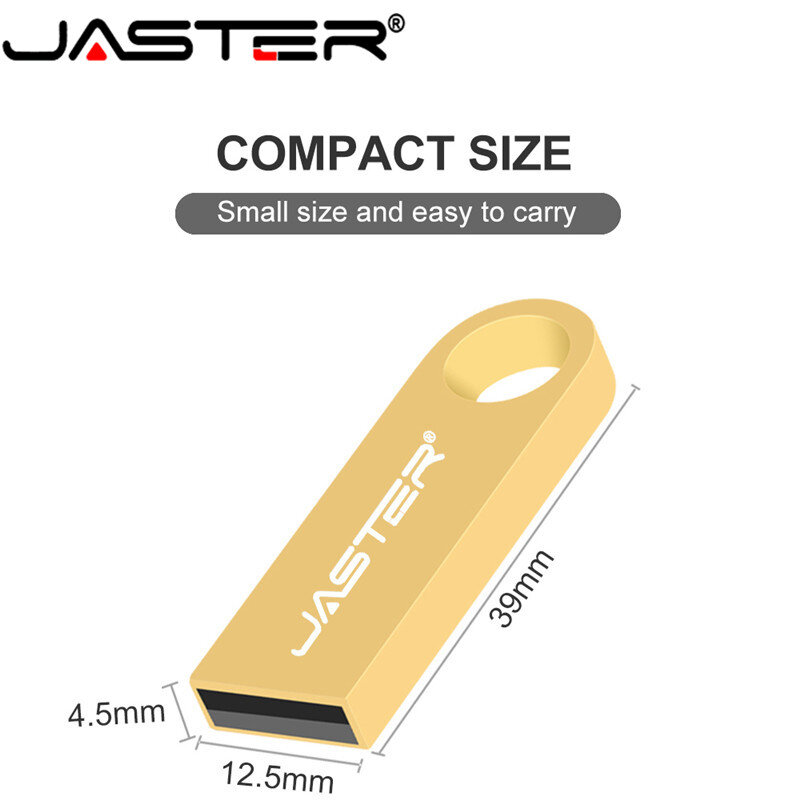 새로운 JASTER usb 플래시 드라이브 64 기가 바이트 32 기가 바이트 16 기가 바이트 8 기가 바이트 4 기가 바이트 펜 드라이브 pendrive 방수 u 디스크 memoria usb 스틱 선물 사용자 정의 로고