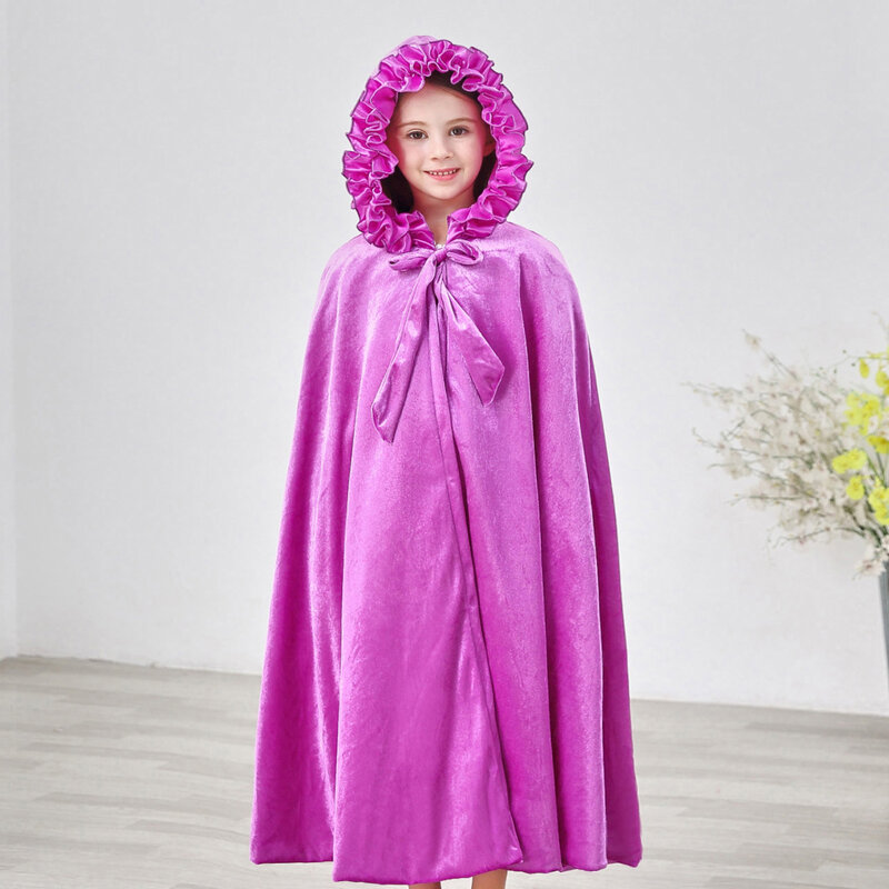 어린이 카니발 의상 할로윈 소녀 Rapunzel 코스프레 키즈 Rapunzel 생일 파티 드레스 얽힌