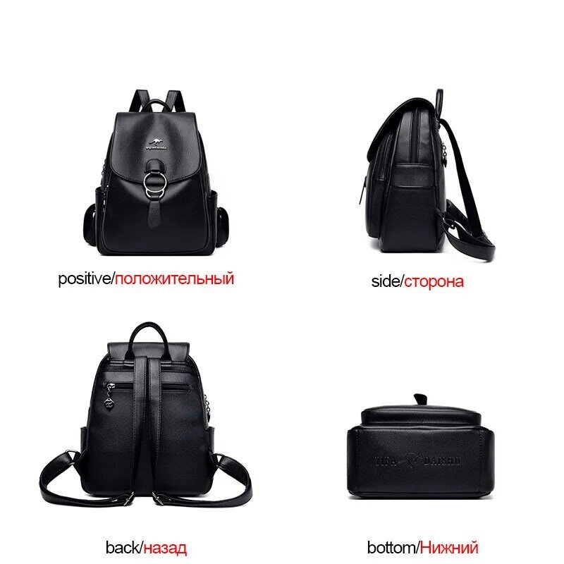 Вместительный женский рюкзак OLD TANG, женские сумки 2020, женский кожаный рюкзак, школьный рюкзак для девочек, модный рюкзак на молнии