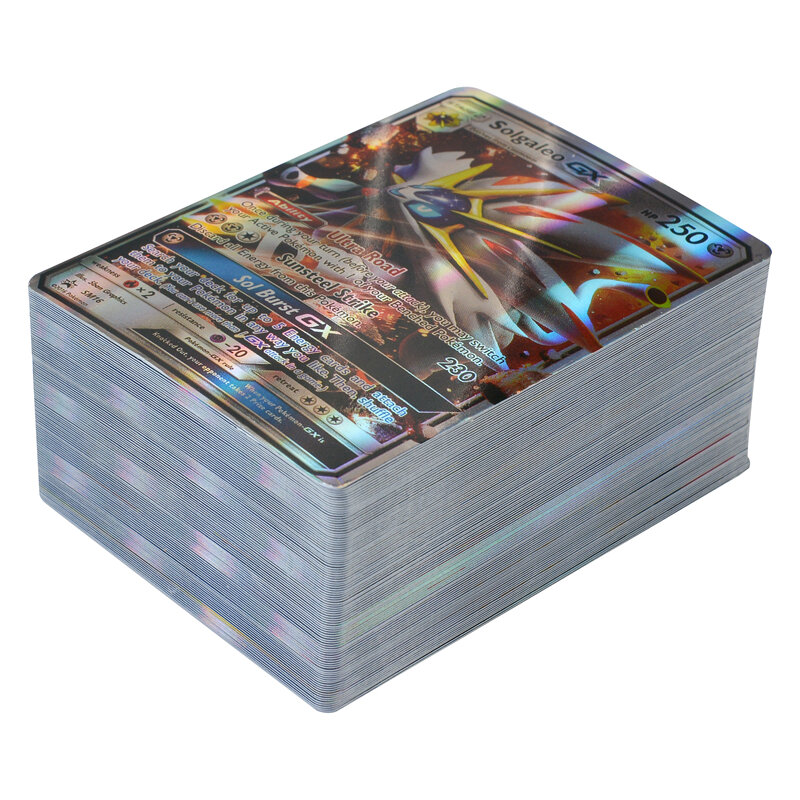 Cartas de Pokémon GX EX MEGA TAG TEAM, tarjetas brillantes de Pokemon Booster Box, juego de cartas coleccionables, juguete para niños, regalo de Navidad