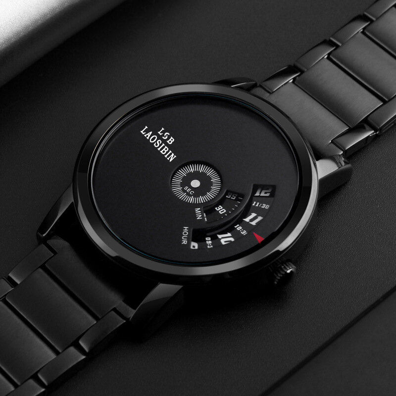 Relógio de pulso quartzo esportivo masculino, relógio de pulso à prova d'água fashion criativo de marca superior 2021