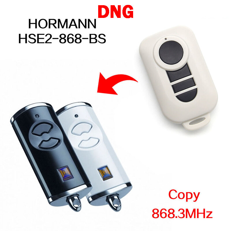HORMANN HS HSS HSE HSD HSP 1 2 4 5 868 BS Remote Control HORMANN HSE2 HSE4 HS1 HS4 HS5 HSS4 HSP4 HSD2 Gate Garage Remote 868MHz