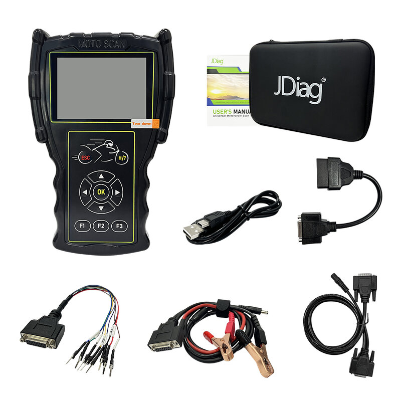 Jdiag M100 Pro Motorcycle Scanner D87 D88 Function Diagnostic Tool Diagnosis Scanner For 6649