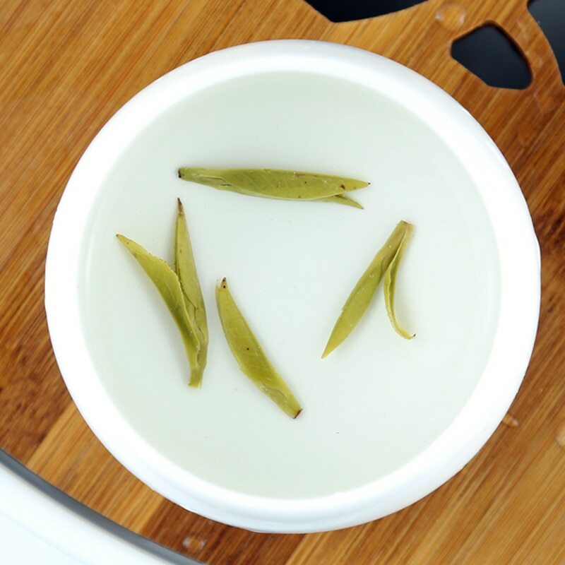 6a xihu dragão bem verde, chá 2021 fresco orgânico longo jing chá verde refrescante