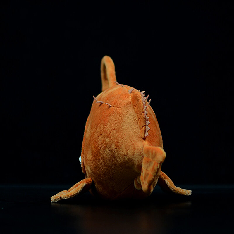 Original macio realista lanterna peixe brinquedo de pelúcia simulação monkfish lophiiformes oceano animal boneca presente aniversário para crianças