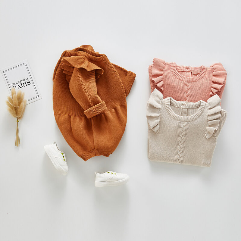 Детская одежда бренда Yg, весенне-осенний Новый треугольный альпинистский костюм для новорожденных, свитер для мальчиков, свитер для девоче...