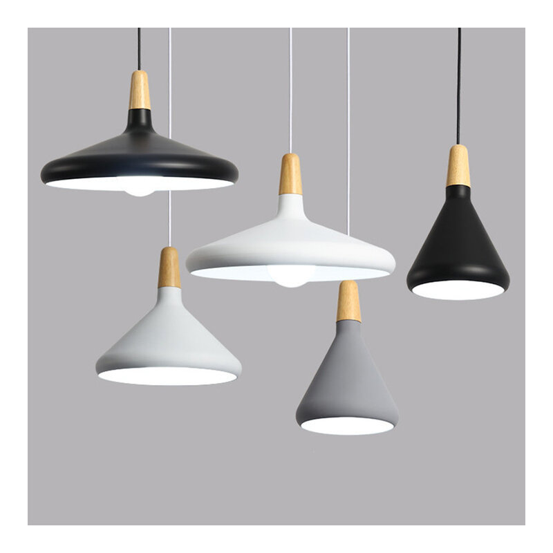 Plafonnier LED au design nordique moderne, luminaire décoratif d'intérieur, idéal pour une salle à manger ou une chambre à coucher, idéal pour un café ou une table de chevet