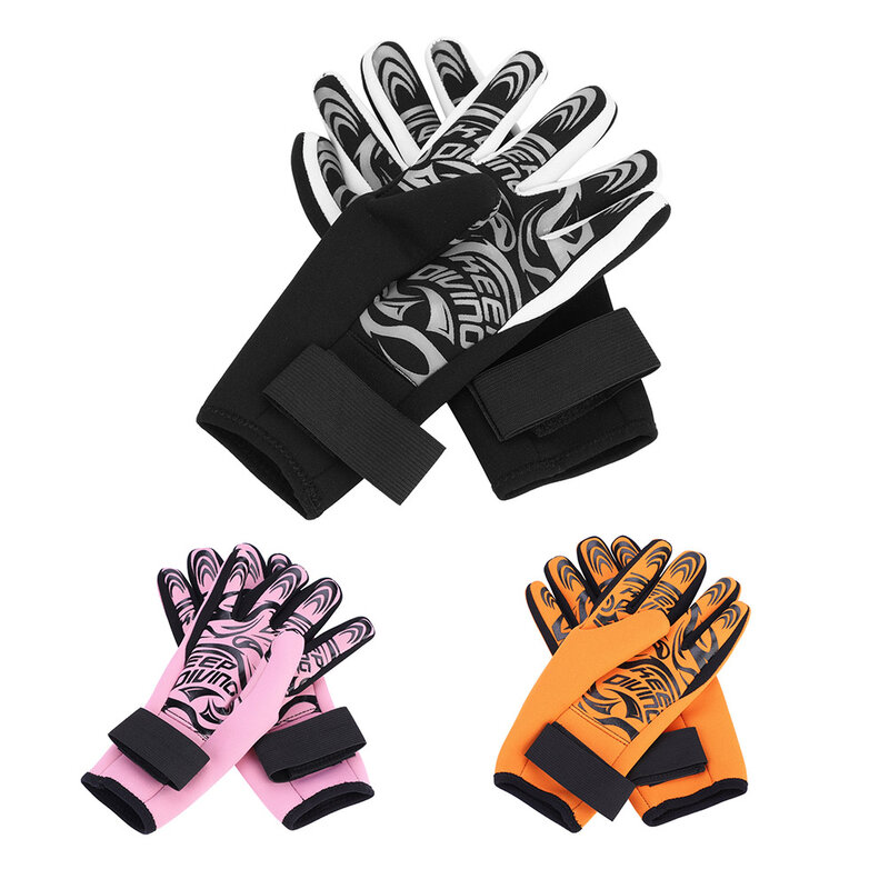 Keep Diving 2MM Warm Neoprene Gloves Swimming Scuba Snorkeling Gloves Equipment (Pink-S)DivingKeepKeep