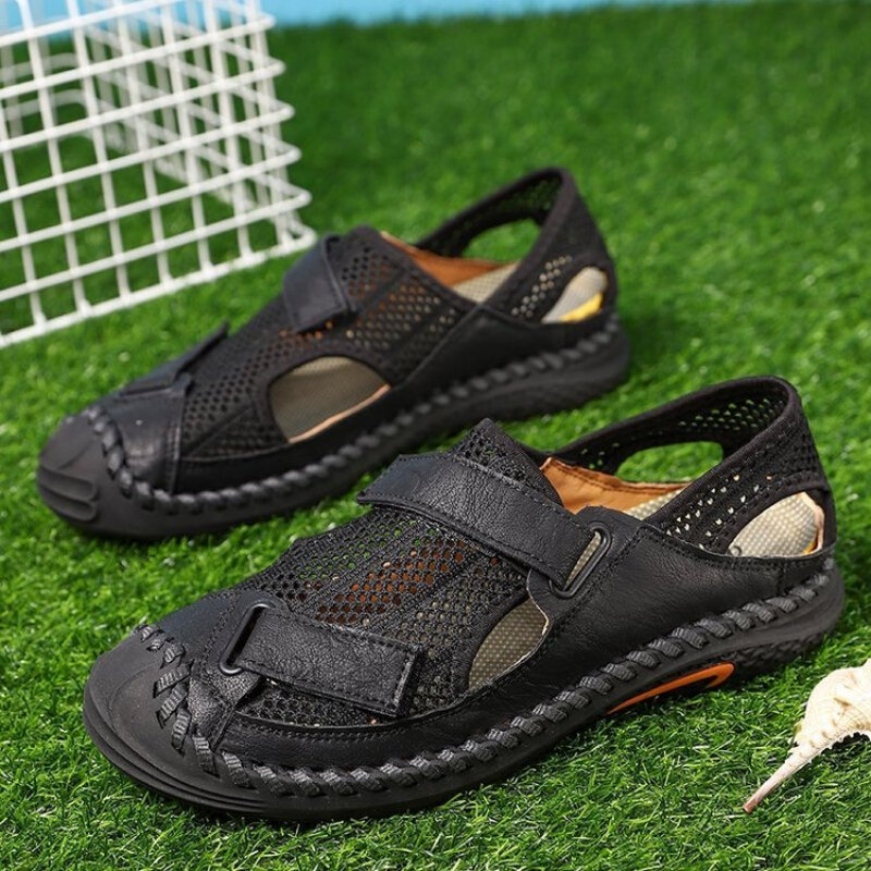 2021 신제품 남성 여름 메쉬 접합 야외 패션 캐주얼 스포츠 신발 통기성 가벼운 편안함 3KC296, 인기 판매
