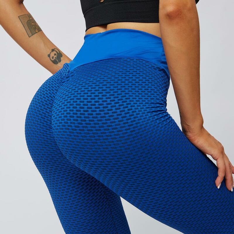 Pantalon de Yoga sans couture pour femmes, collant de sport, Leggings de Fitness, de gymnastique, taille haute, costume d'entraînement