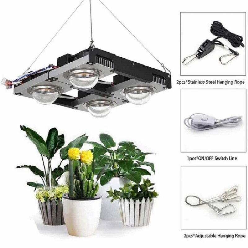 Lampe horticole de croissance LED COB, Citizen CREE CXB3590, 300/400W, éclairage à spectre complet pour tente/chambre de culture hydroponique intérieure de plantes