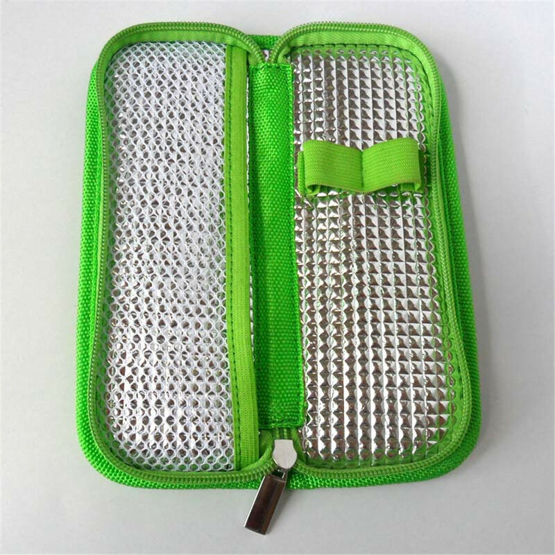2020 New Portable Cooling Bag Protector Pill Refrigerated Ice Pack Medical Cooler Insulation Organizer Travel Case