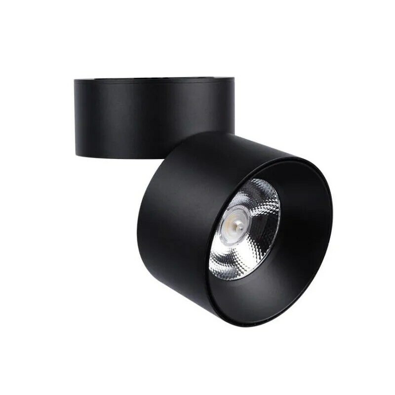 Qiuboss Nieuwe Oppervlak Led Spotlight 220V Voor Keuken Dimbare Led Plafond Lampen Cob 10W 20W Vouwen Spot licht Voor Binnenverlichting