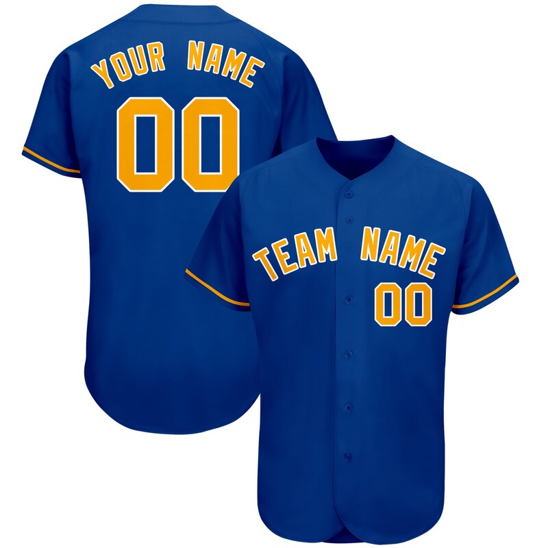 사용자 정의 미국 야구 저지 스티치 이름 번호 소프트볼 유니폼 훈련 운동 셔츠 새로운 2021