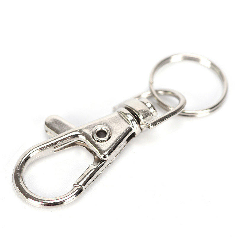 1/2/10PCS Metal Lobster Trigger Swivel Clasp Hooks Clip Buckle Jewellery Making Arts Crafts Key Ring Keychain Sleutelhanger Ring