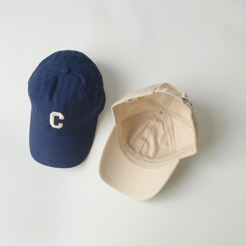 Chicos y niñas letras bordado gorra de béisbol sombrero infantil gorra de ocio 
