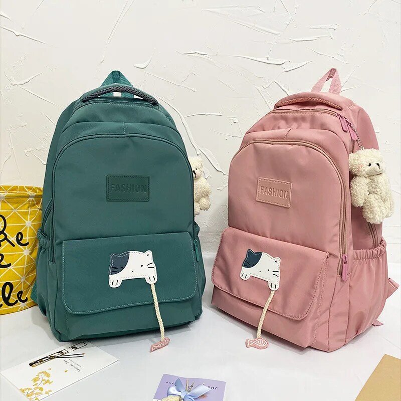 Large-capacity Cute Schoolbags for Female Students Backpacks for School Teenagers Girls 2021