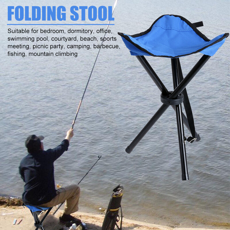 Portable Lightweight Moon Chair Seat Ultralight Stool Outdoor Fishing Camping Hiking Chair BBQ Picnic Garden Folding Chairs Seat
