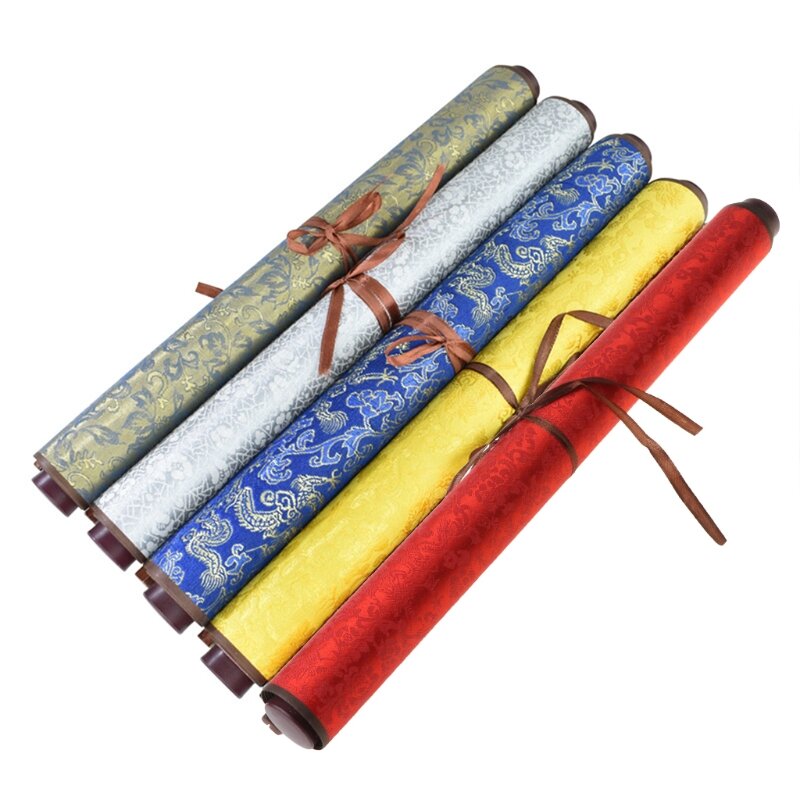 華やかな古典的な再利用可能な中国書道ブラシ水書き込み魔法の布