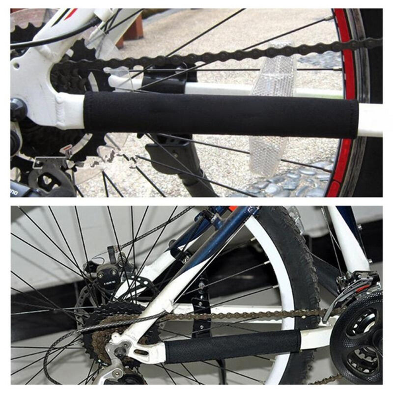 2Pcs จักรยาน Chain Care Stay MTB จักรยานป้องกันจักรยานโพสต์ Protector