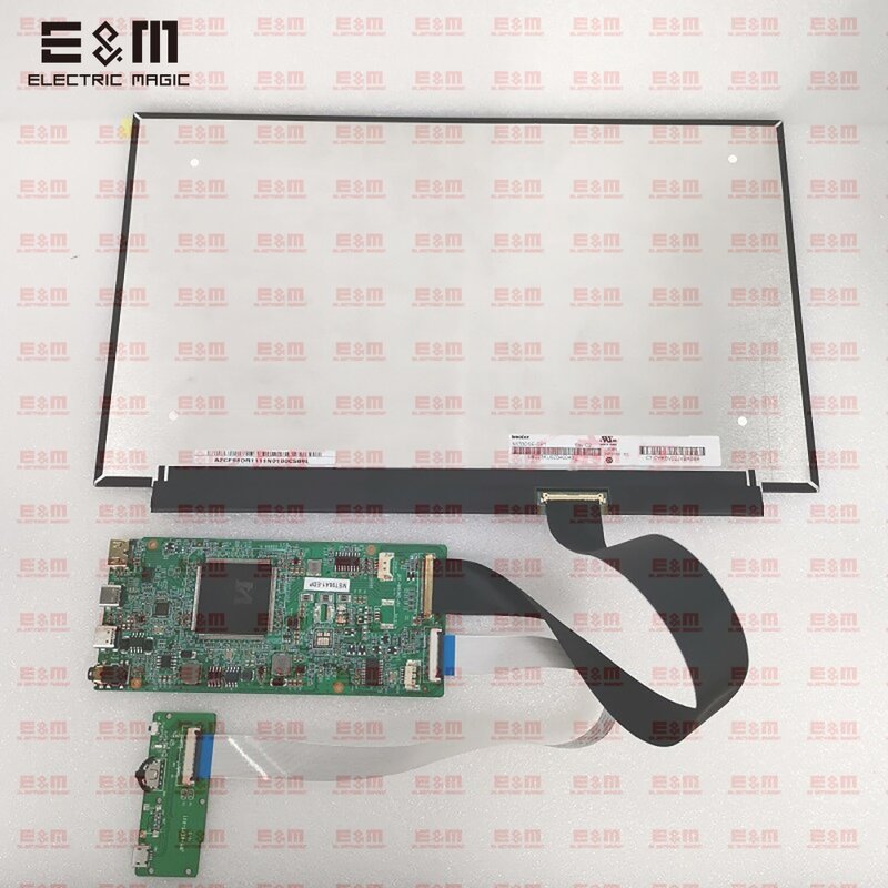 15.6 인치 4K IPS 용량 성 터치 스크린 LCD 모니터 유형 C 안드로이드 유선 프로젝션 모듈 키트 디스플레이 DLP SLA UV 경화
